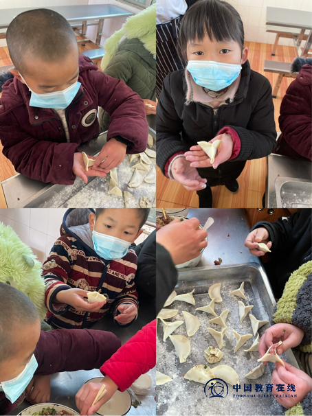 师爱润冬至，饺香暖童心