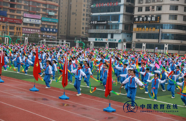 朔风虽劲，青春飞扬——城区第二小大课间活动精彩展示